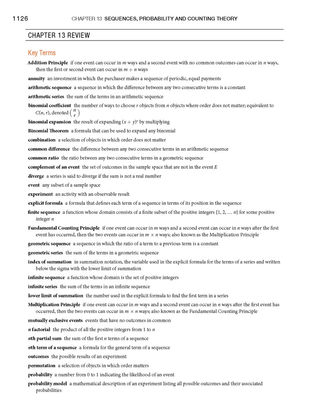 Algebra and Trigonometry - 